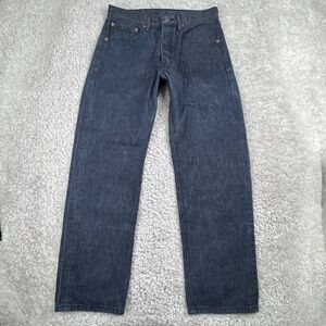 LEVI'S 501 Straight Fit Button Fly Jean 100% Cotton Vintage 32x28